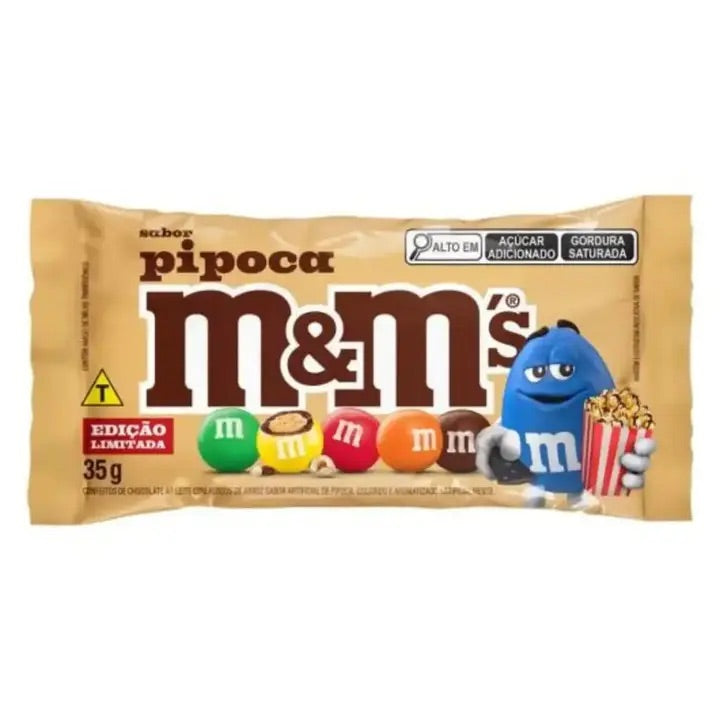 M&M's Sabor Pipoca (Popcorn) Brazil
