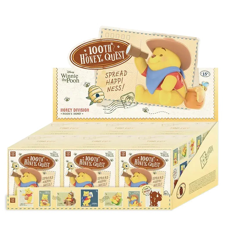 Disney Winnie the Pooh 100th Honey Quest Series Figure Blind Box