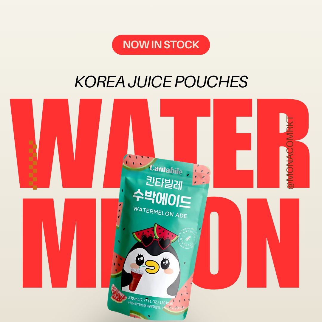 Korea Juice Pouches