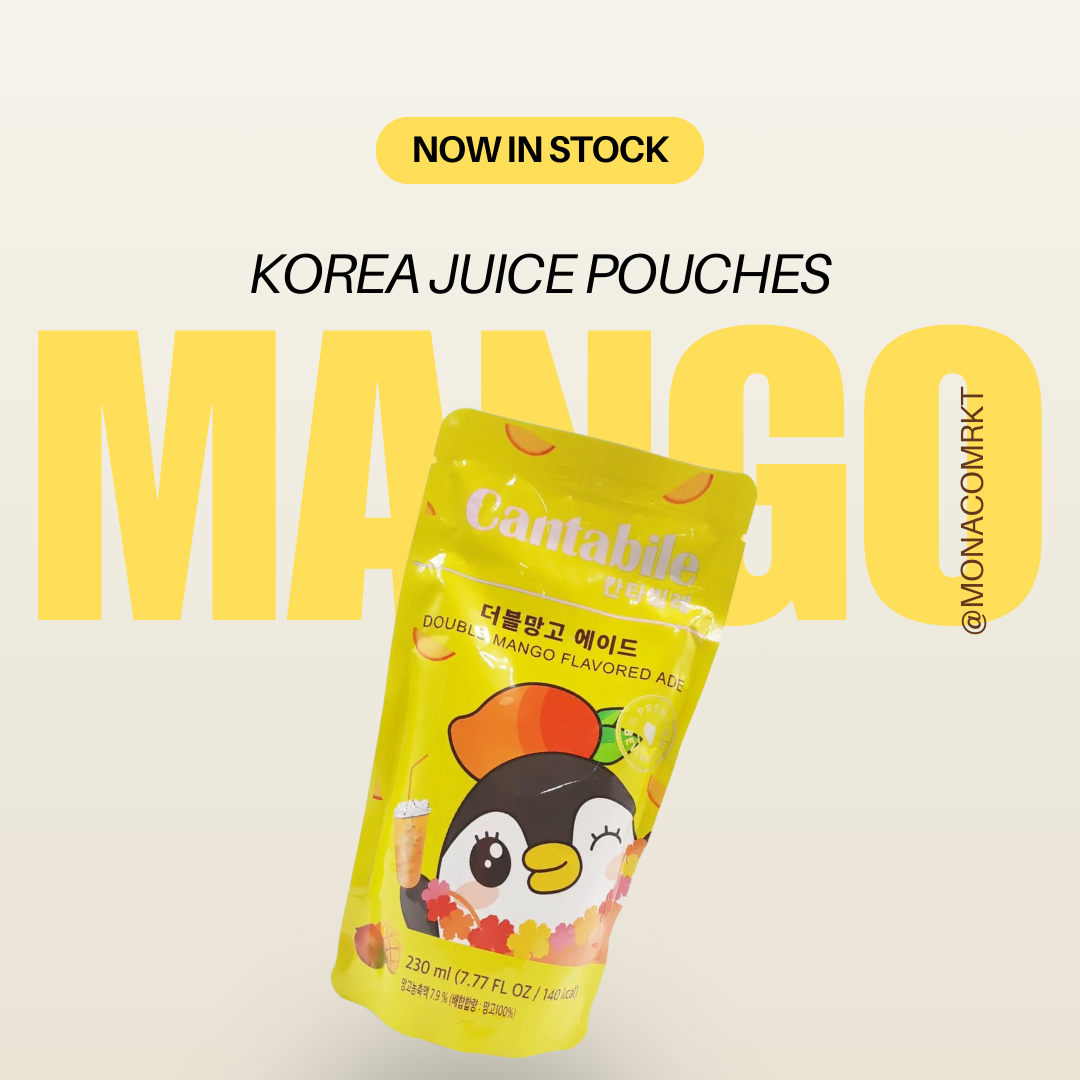 Korea Juice Pouches