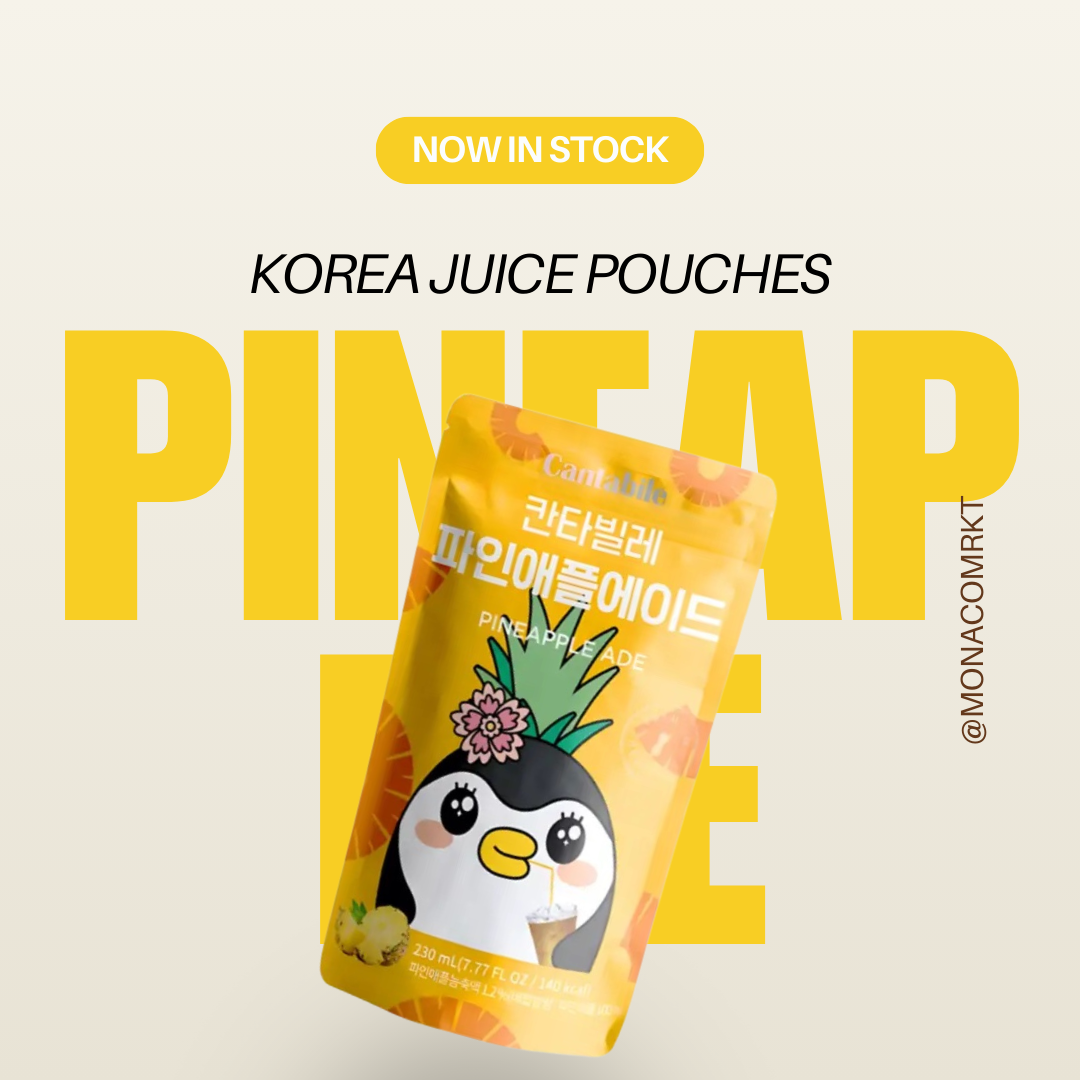 Korea Juice Pouches