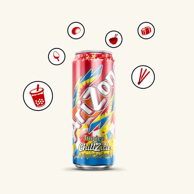 Arizona Ice Tea Tropical Chillzicle