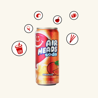 Air Heads Soda Orange