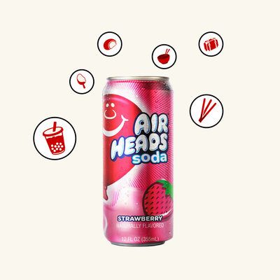 Air Heads Soda Strawberry