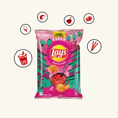 Lay's Korean Chilli Flavour