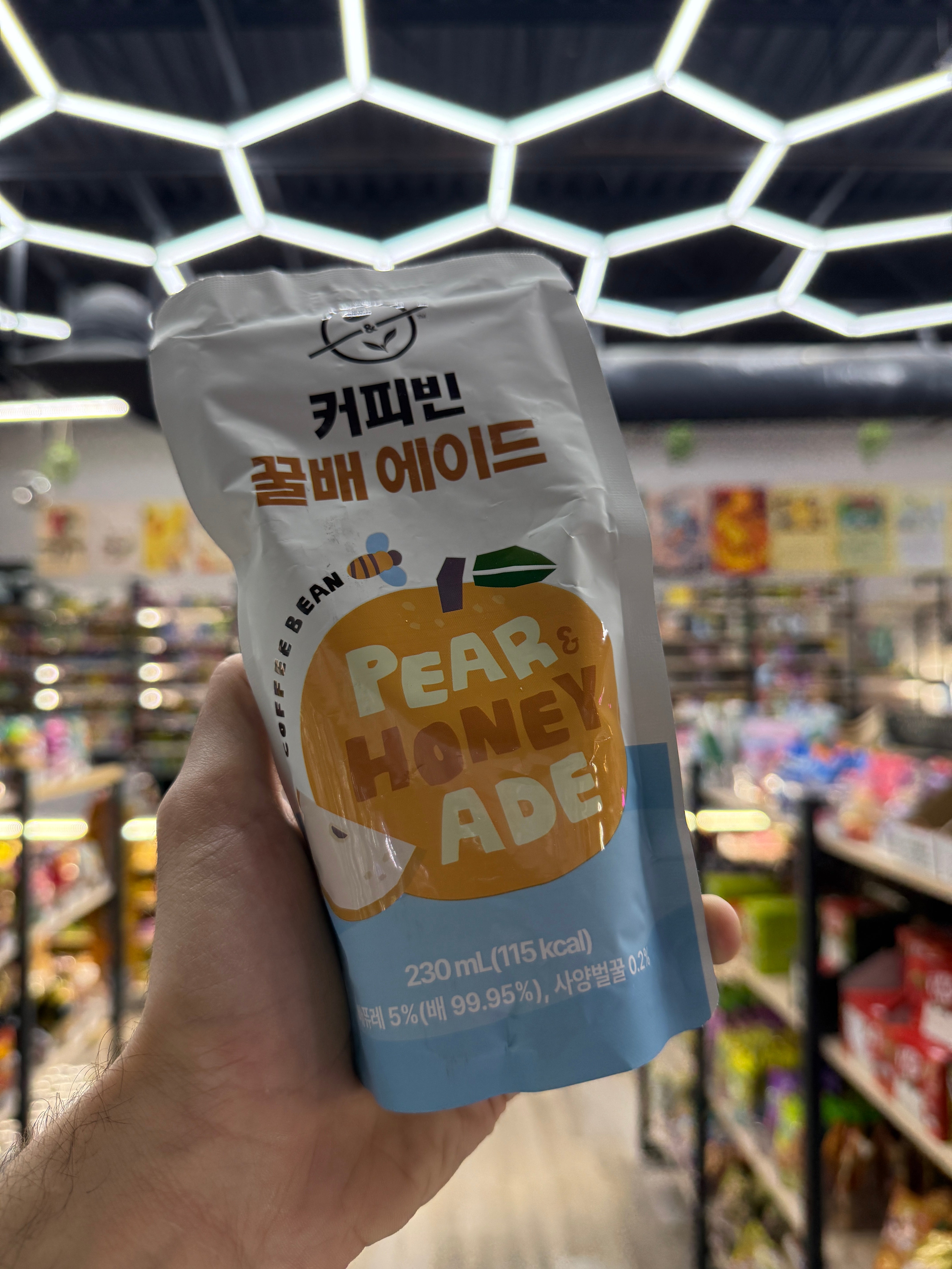 Pear & Honey Ade South Korea Juice Pouch