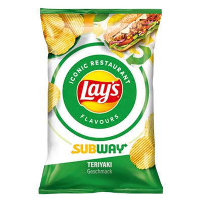 Lay's Subway Teriyaki Geschmack Denmark