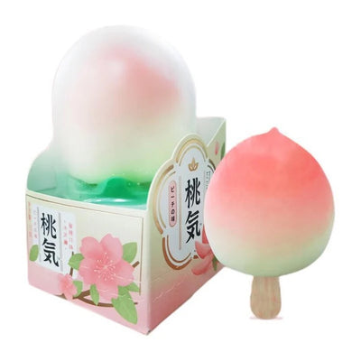 Viral Peach Fruit Shaped Ice Cream