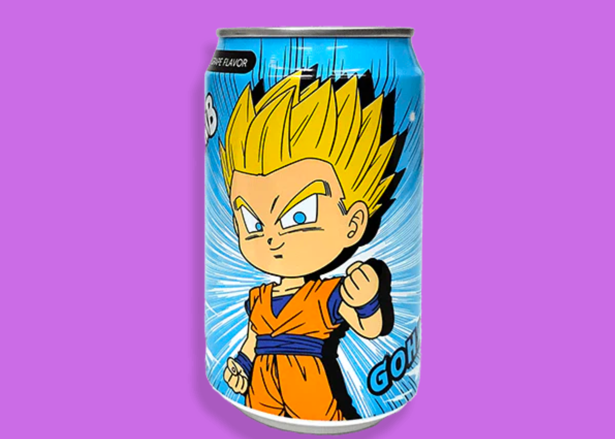 White Grape Flavor Dragon Ball Z Soda